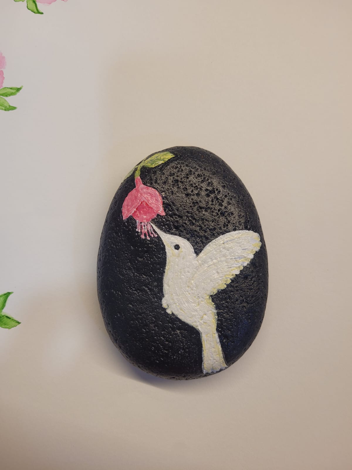 Midnight Hummingbird Paperweight